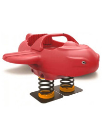 Качели на пружине,  из литого пластика" Самолёт"